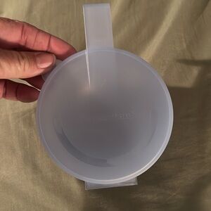 one Tupperware  container. 3 for$4